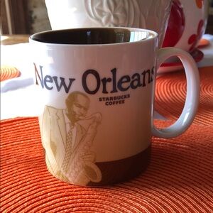 Starbucks New Orleans Mug - White and Brown